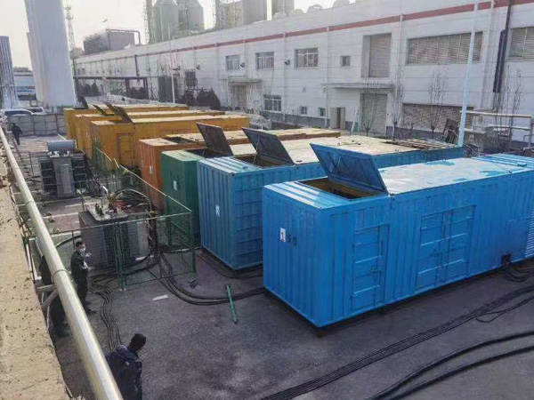 北碚柴油发电机出租案例展示